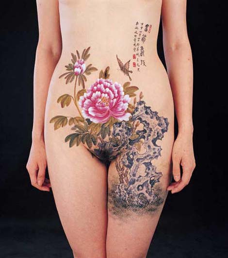 Japanische Tattoos Japanische TuscheZeichnungen sind sehr sthetisch