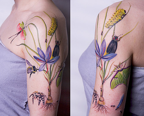 Tattoos Skin on Wasserfarben Artigen Tattoos Von Skin Fallen Nicht Darunter Da Sie